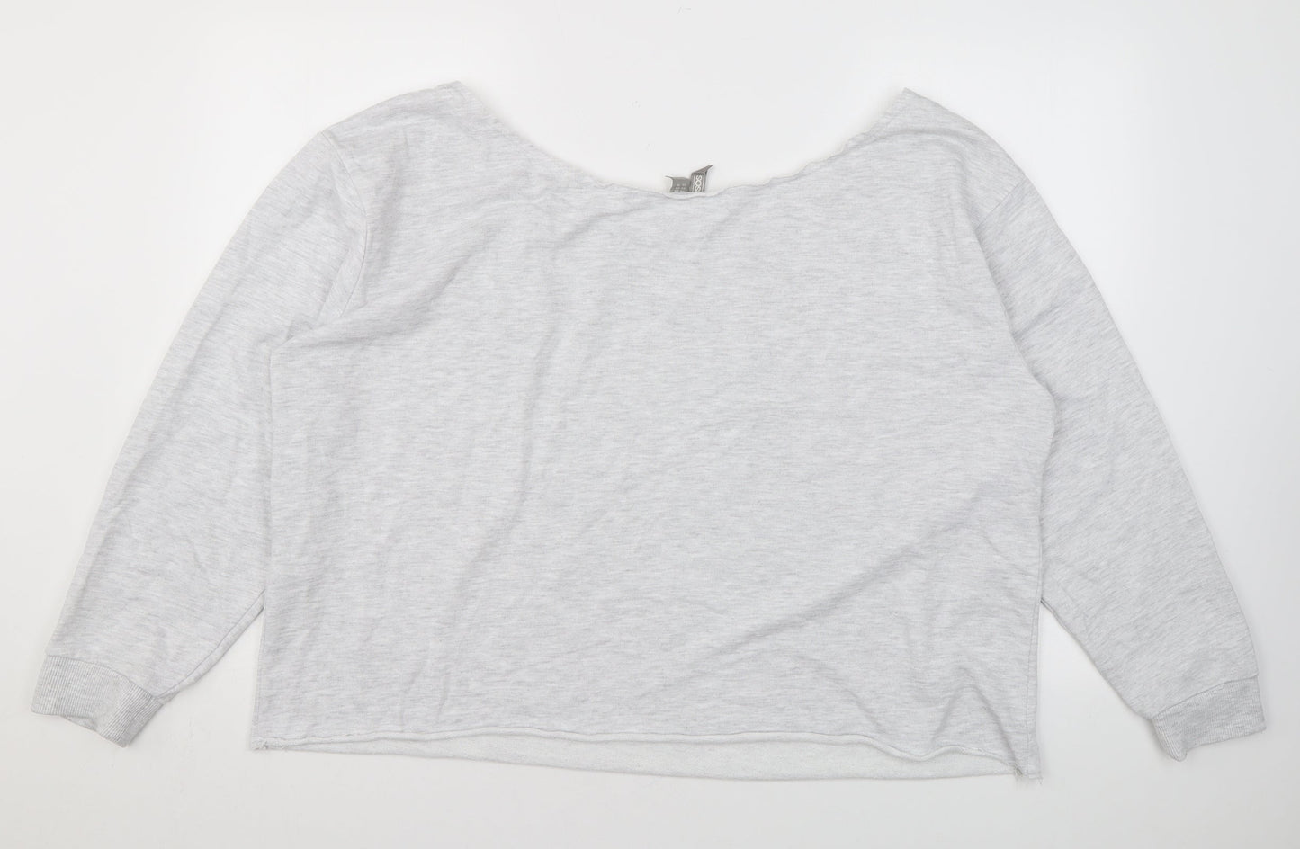 Womens UK Size 20 ASOS Grey Pullover Sweatshirt