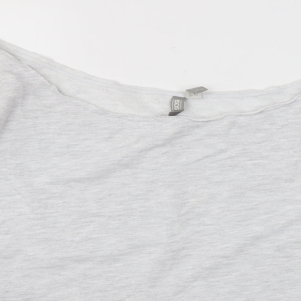 Womens UK Size 20 ASOS Grey Pullover Sweatshirt