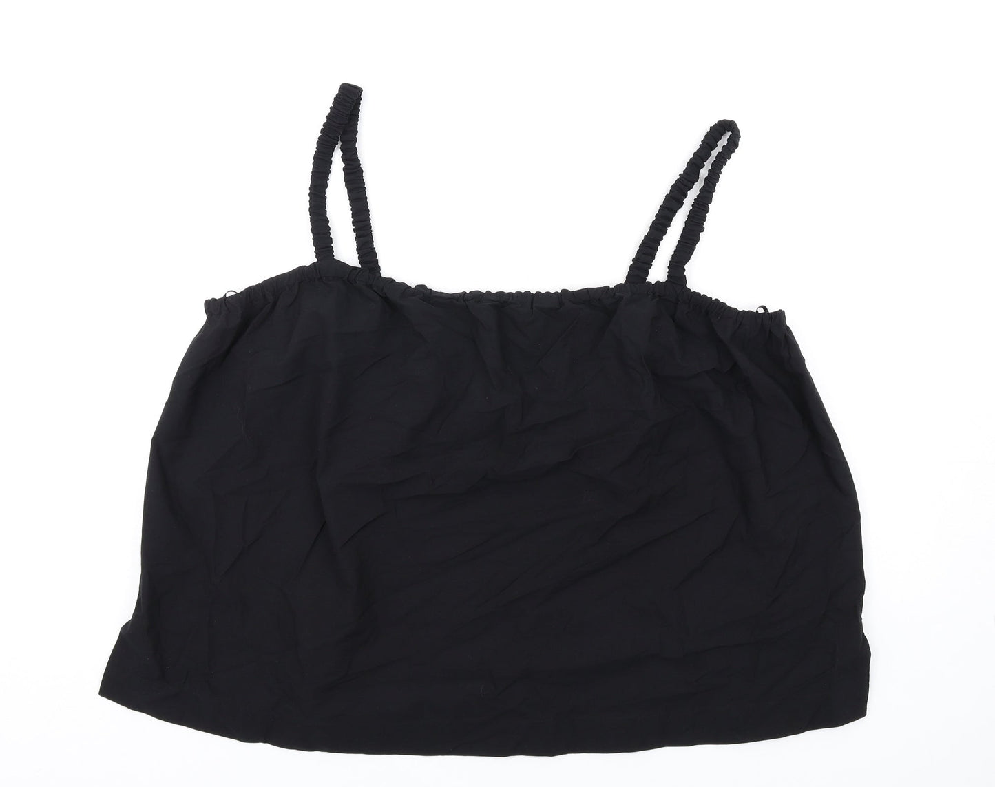 Womens UK Size 22 Marks and Spencer Black Basic Tank