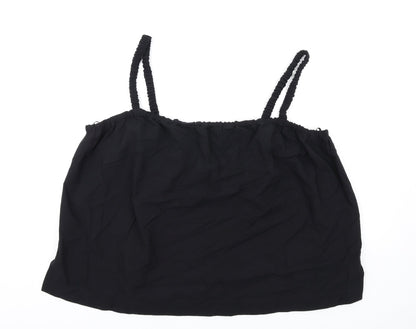 Womens UK Size 22 Marks and Spencer Black Basic Tank