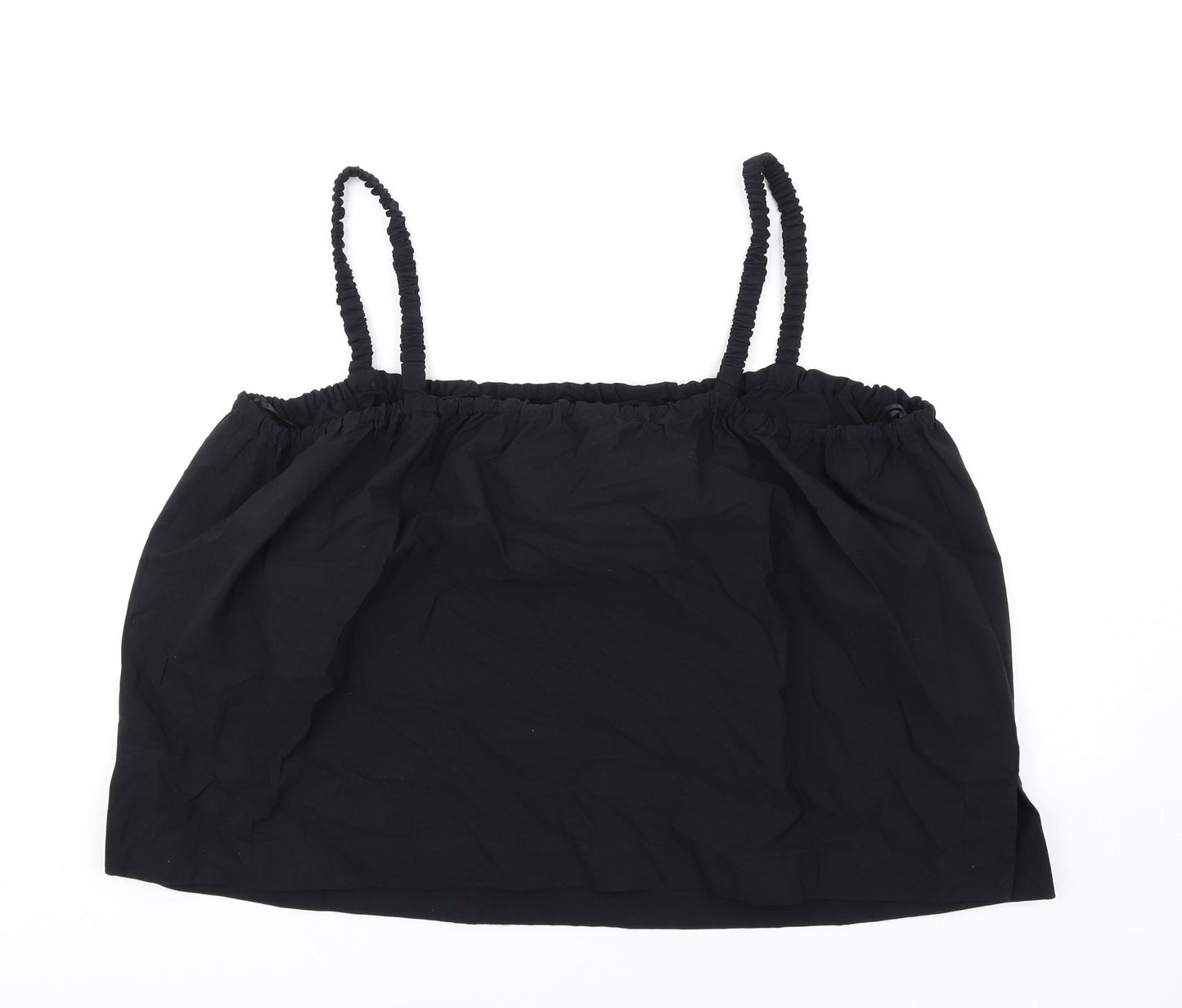 Womens UK Size 22 Marks and Spencer Black Basic Tank