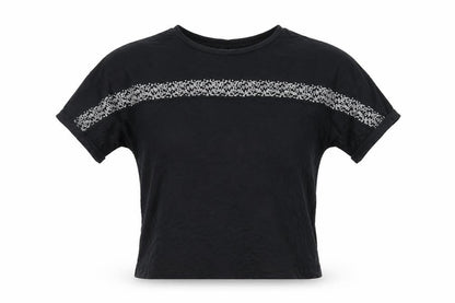 Womens UK Size 10 NEXT Black Basic T-Shirt