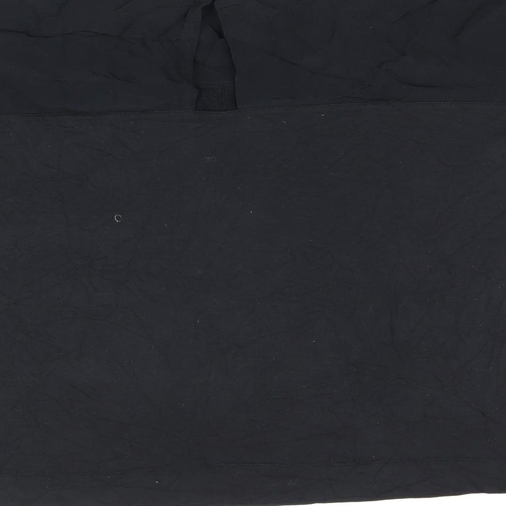 Womens UK Size 10 NEXT Black Basic T-Shirt