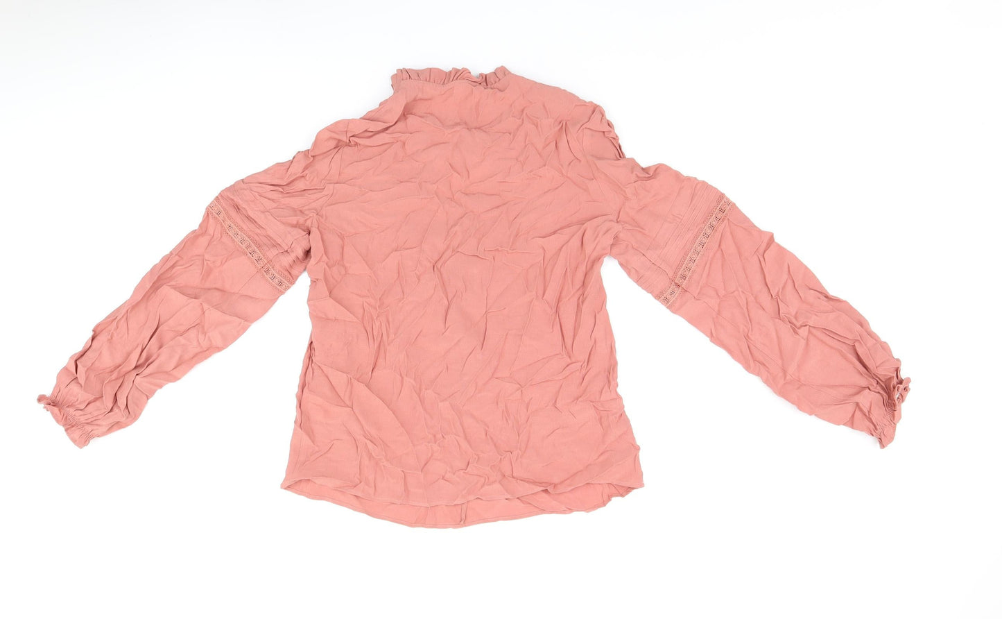 Womens UK Size 8 Per Una Pink Basic Blouse