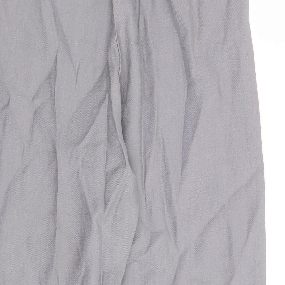 Womens UK Size 8 Marks and Spencer Regular Fit Capri Grey Trousers