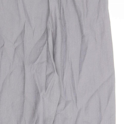 Womens UK Size 8 Marks and Spencer Regular Fit Capri Grey Trousers