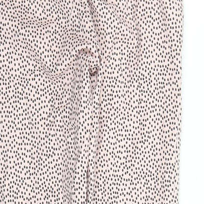 Womens UK Size 6 Marks and Spencer Regular Fit Capri Pink Trousers