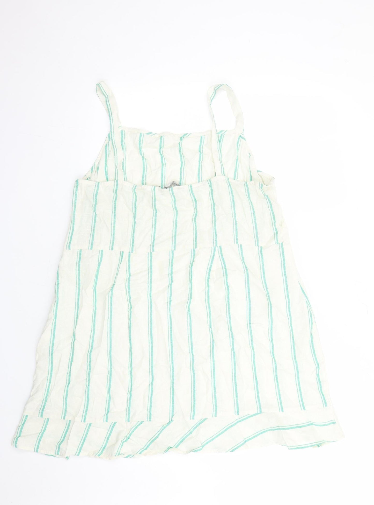 Womens UK Size 22 Marks and Spencer Ivory Basic Tank