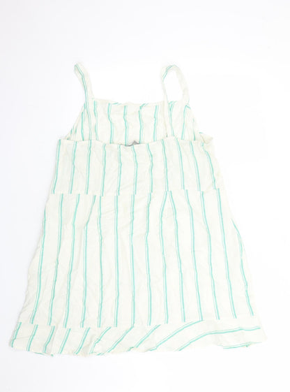 Womens UK Size 22 Marks and Spencer Ivory Basic Tank