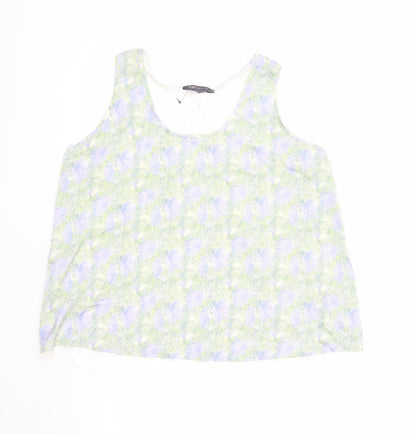 Womens UK Size 16 Marks and Spencer Multicoloured Basic Tank