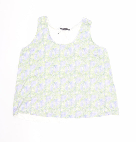 Womens UK Size 16 Marks and Spencer Multicoloured Basic Tank