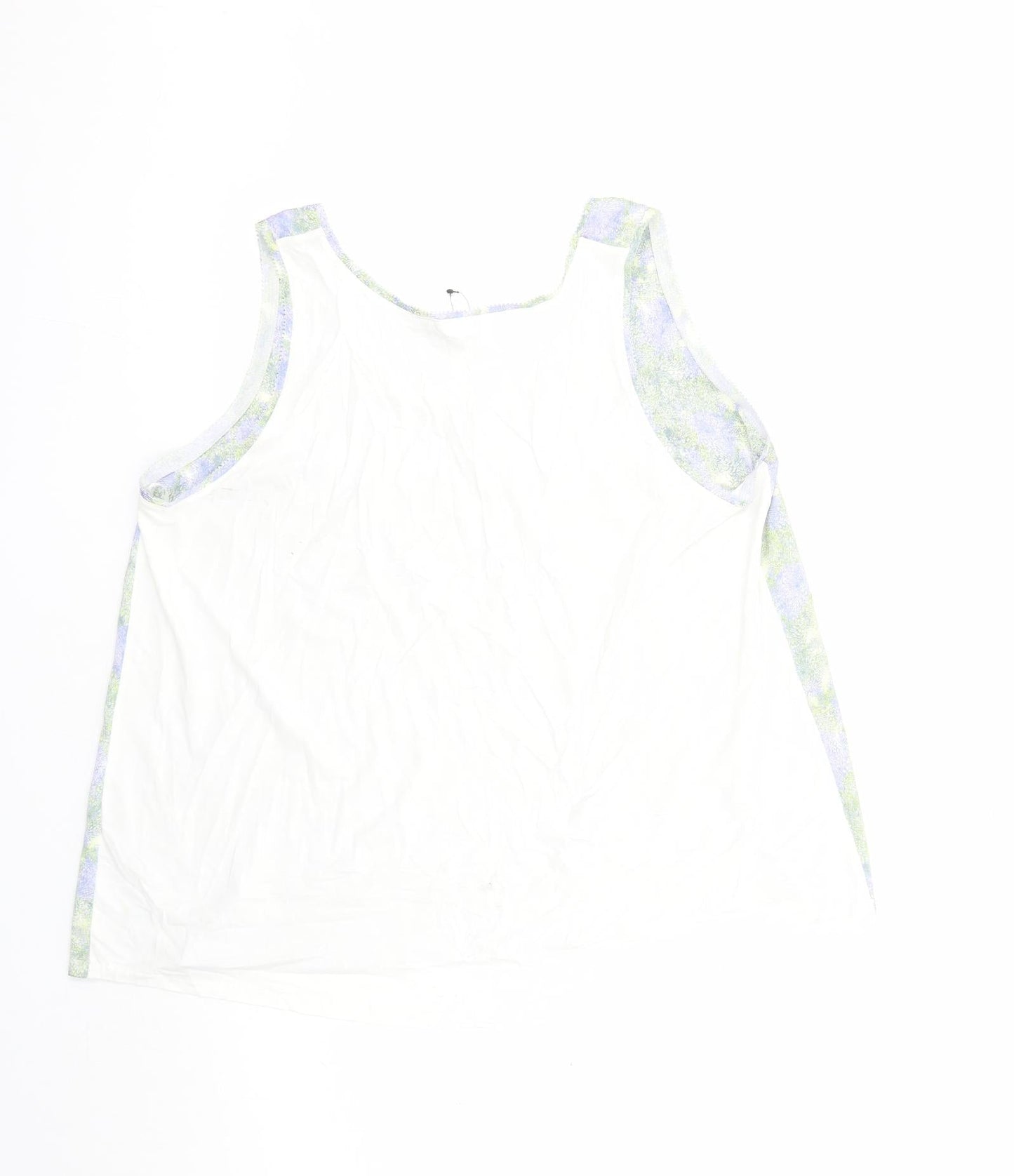Womens UK Size 16 Marks and Spencer Multicoloured Basic Tank