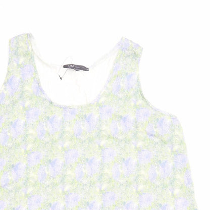 Womens UK Size 16 Marks and Spencer Multicoloured Basic Tank