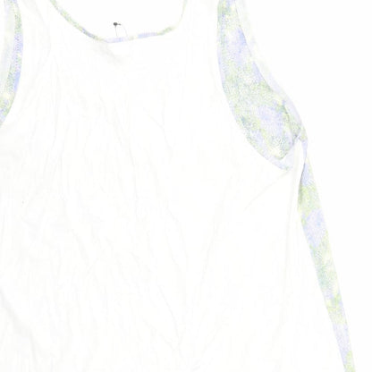Womens UK Size 16 Marks and Spencer Multicoloured Basic Tank