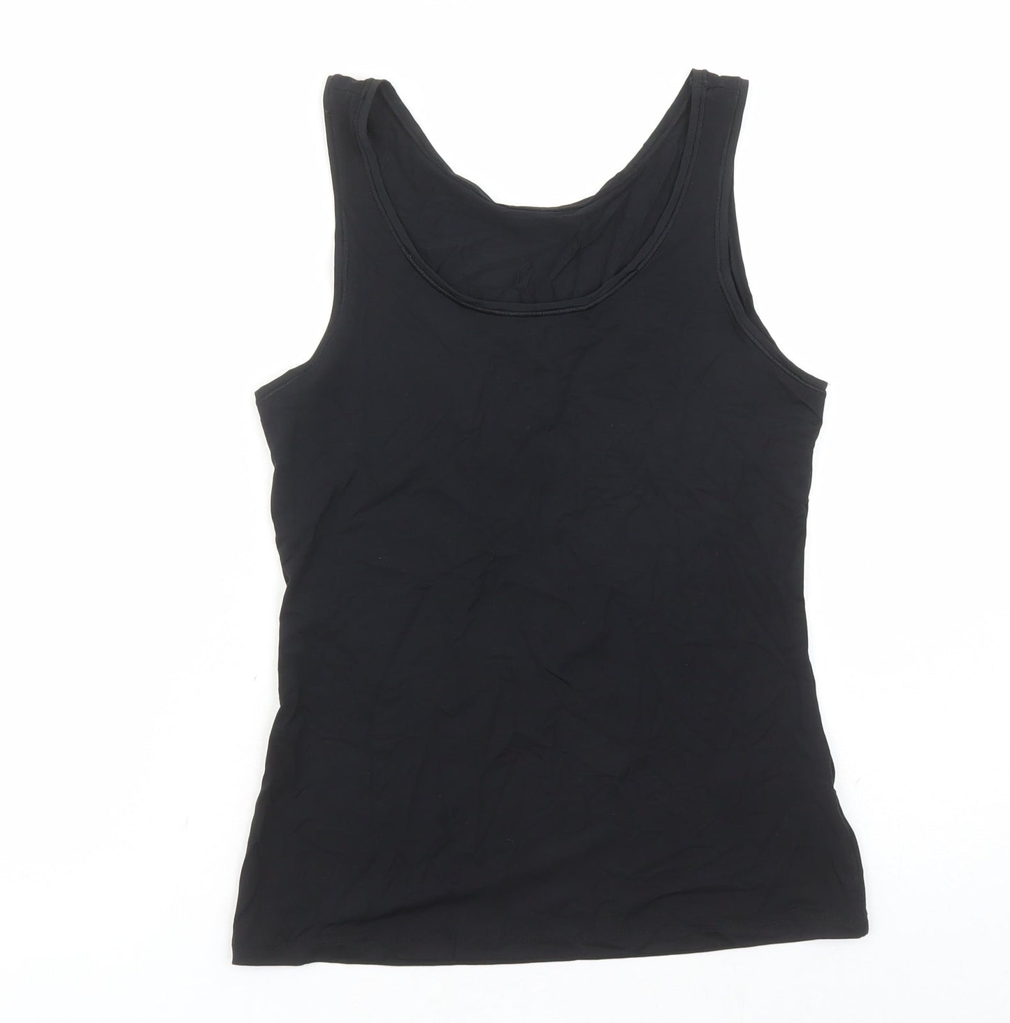 Womens UK Size 10 Marks and Spencer Black Camisole Tank