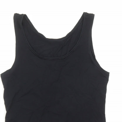 Womens UK Size 10 Marks and Spencer Black Camisole Tank