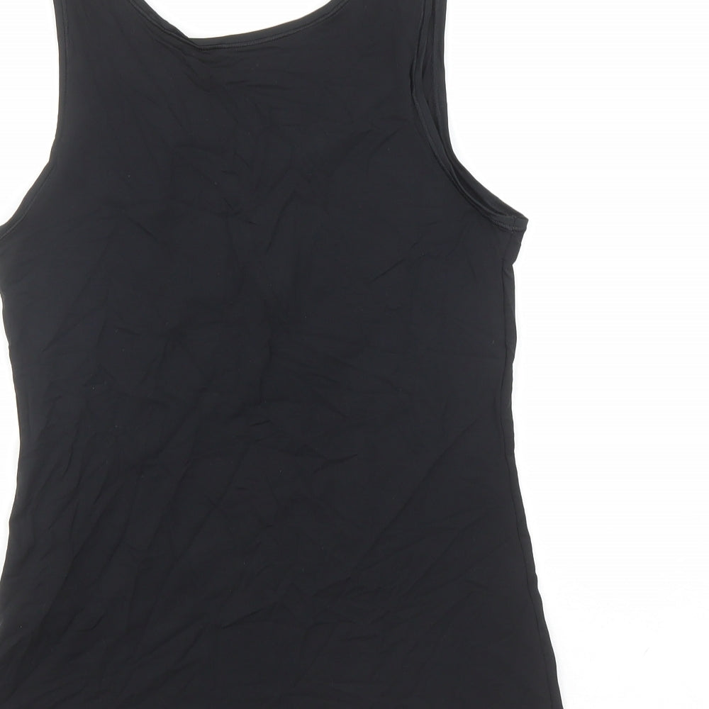 Womens UK Size 10 Marks and Spencer Black Camisole Tank