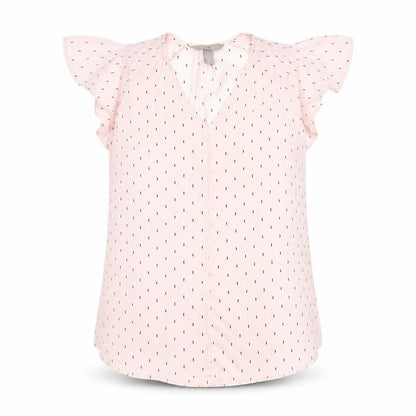 Womens UK Size 8 H&M Pink Basic Blouse