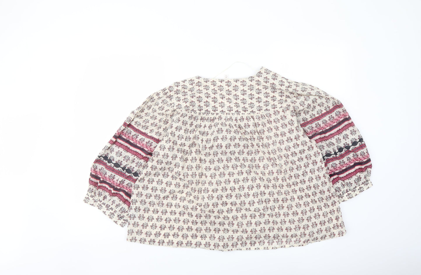 Womens UK Size M Per Una Multicoloured Basic Blouse