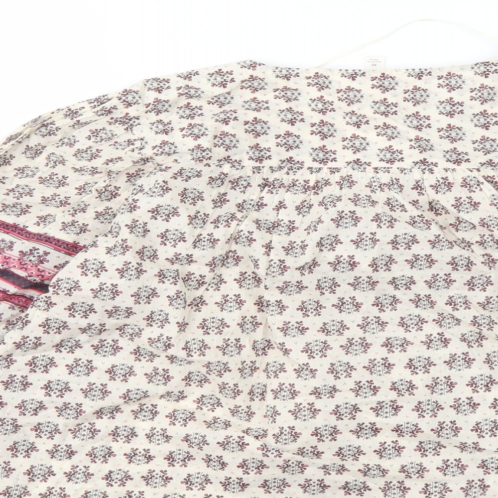 Womens UK Size M Per Una Multicoloured Basic Blouse