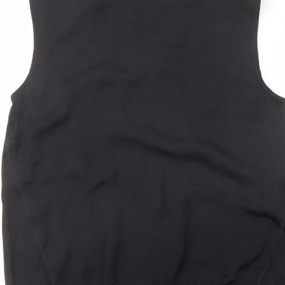 Womens UK Size 12 NEXT Black Basic Blouse