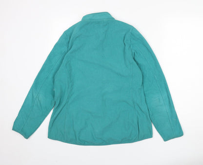 GOODMOVE Womens Green Jacket Size 18 Zip