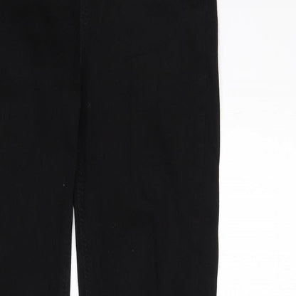 Noisy may Womens Black Cotton Skinny Jeans Size 25 in L30 in Regular Zip