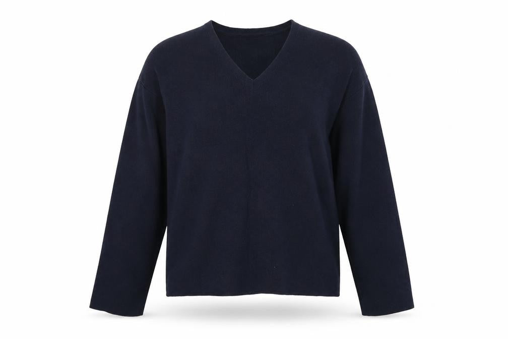 Womens UK Size M Marks and Spencer Blue Pullover Jumper