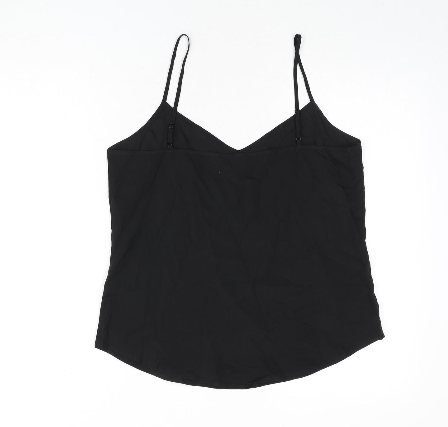 Womens UK Size 10 Marks and Spencer Black Camisole Tank