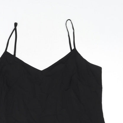 Womens UK Size 10 Marks and Spencer Black Camisole Tank
