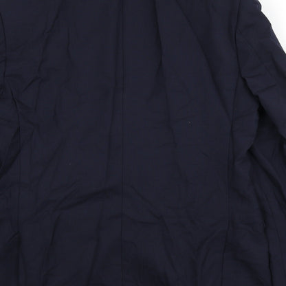 Mens UK Size 38 Marks and Spencer Regular Blue Suit Jacket