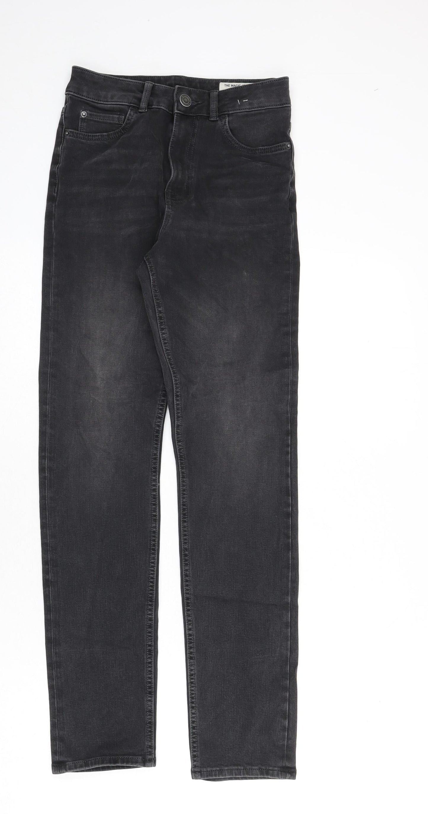 Womens UK Size 6 Marks and Spencer Regular Fit Straight Grey Jeans