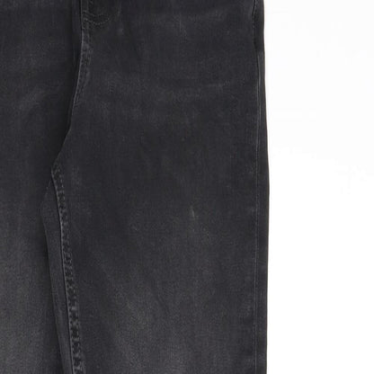 Womens UK Size 6 Marks and Spencer Regular Fit Straight Grey Jeans