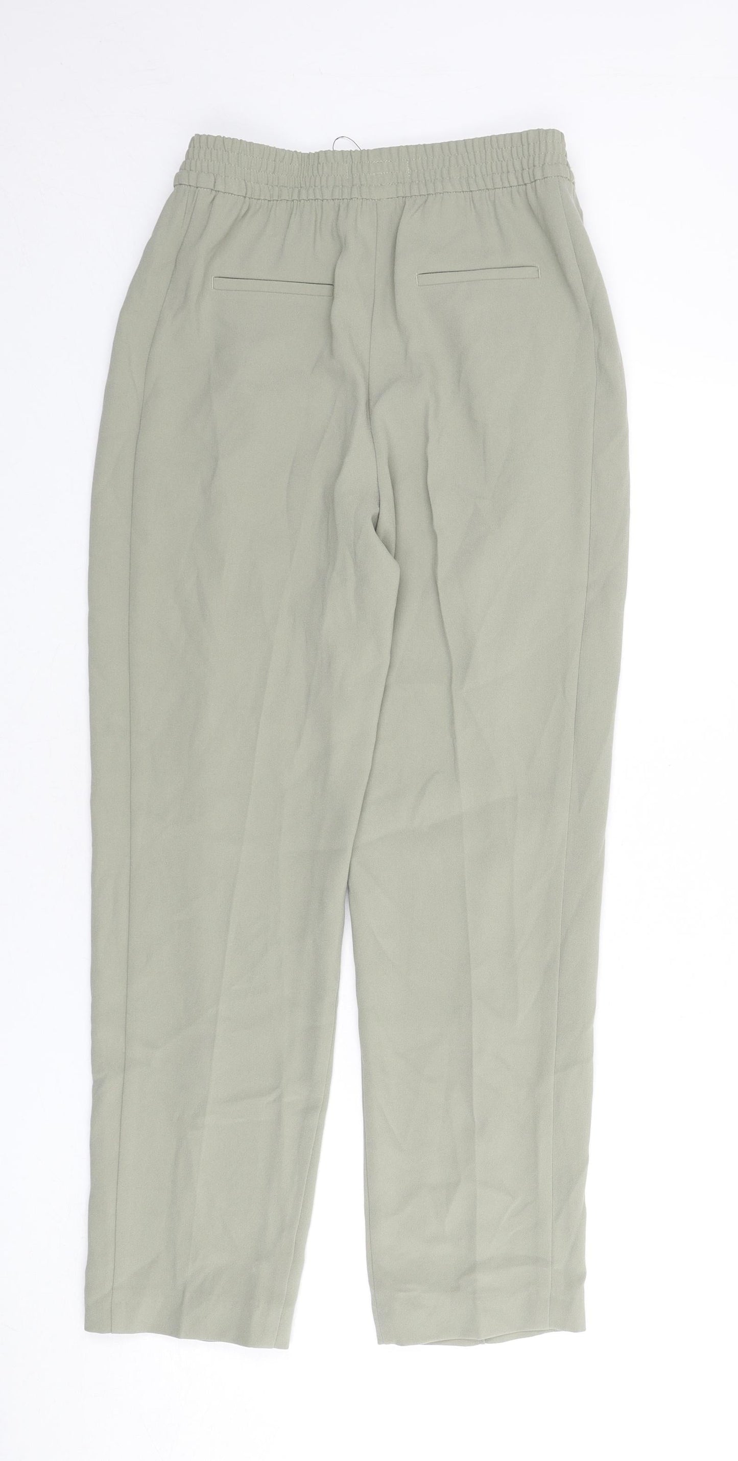 Womens UK Size 8 Marks and Spencer Regular Fit  Green Trousers
