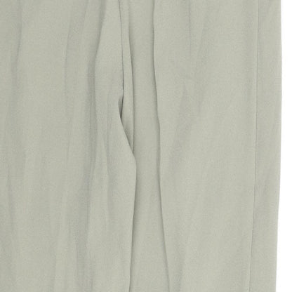 Womens UK Size 8 Marks and Spencer Regular Fit  Green Trousers
