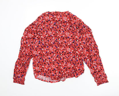 Womens UK Size 10 Marks and Spencer Multicoloured Basic Blouse