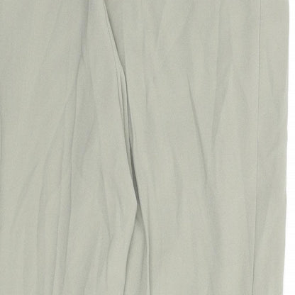Womens UK Size 14 Marks and Spencer Regular Fit  Green Trousers