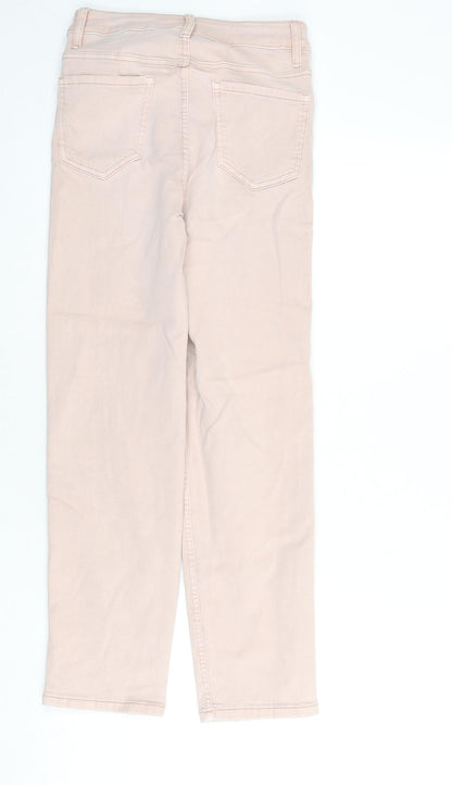 Womens UK Size 6 Marks and Spencer Slim Fit Skinny Pink Jeans