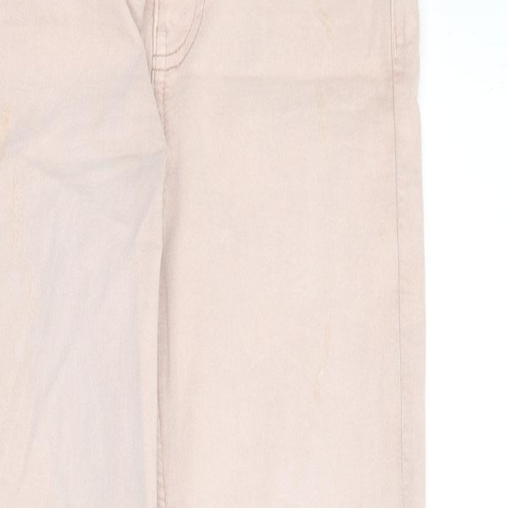 Womens UK Size 6 Marks and Spencer Slim Fit Skinny Pink Jeans