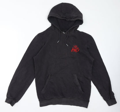 Mens UK Size M Kings Will Dream Grey Pullover Hoodie