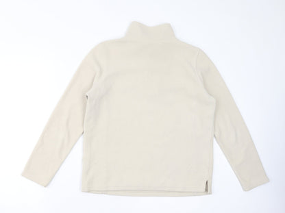 TIGI Womens Ivory Polyester Pullover Sweatshirt Size 10 Pullover - Size 10-12
