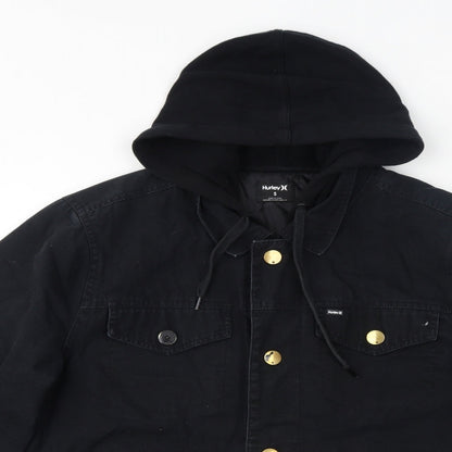 Mens UK Size S Hurley Black Jacket