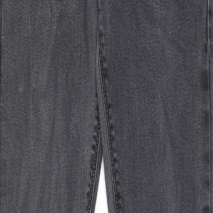 ASOS Mens Grey Cotton Skinny Jeans Size 29 in L32 in Regular Zip - Pockets