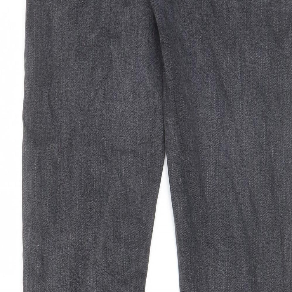 ASOS Mens Grey Cotton Skinny Jeans Size 29 in L32 in Regular Zip - Pockets