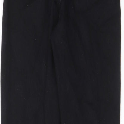 Missguided Womens Black Cotton Skinny Jeans Size 8 L27 in Regular Zip - Pockets