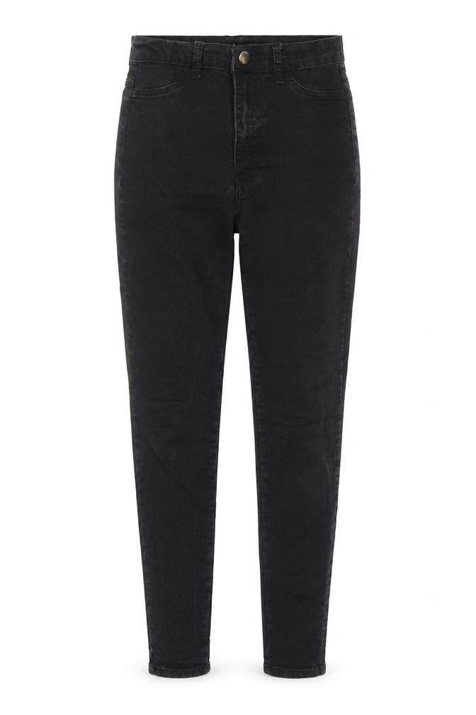 Womens UK Size 10 Boohoo Regular Fit Skinny Black Jeans