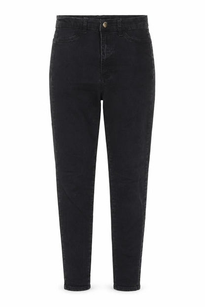 Womens UK Size 10 Boohoo Regular Fit Skinny Black Jeans