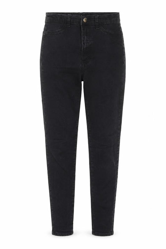 Womens UK Size 10 Boohoo Regular Fit Skinny Black Jeans