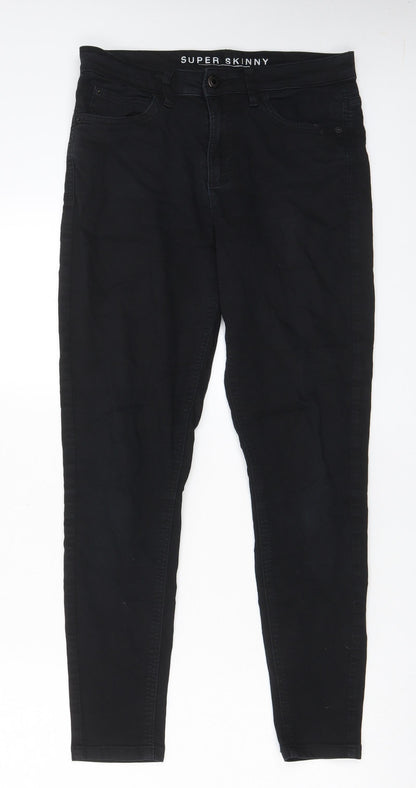 Womens UK Size 28 in Marks and Spencer Regular Fit Skinny Black Jeans