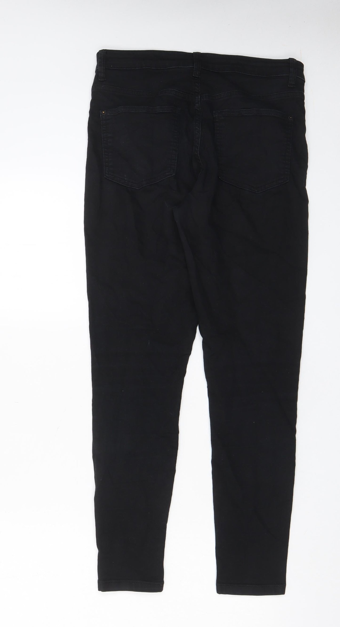 Womens UK Size 28 in Marks and Spencer Regular Fit Skinny Black Jeans